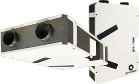Soojustagastusega ventilatsiooniseade Aerauliqa QR120P-I/QR120P-W 102 m³/h, filter
